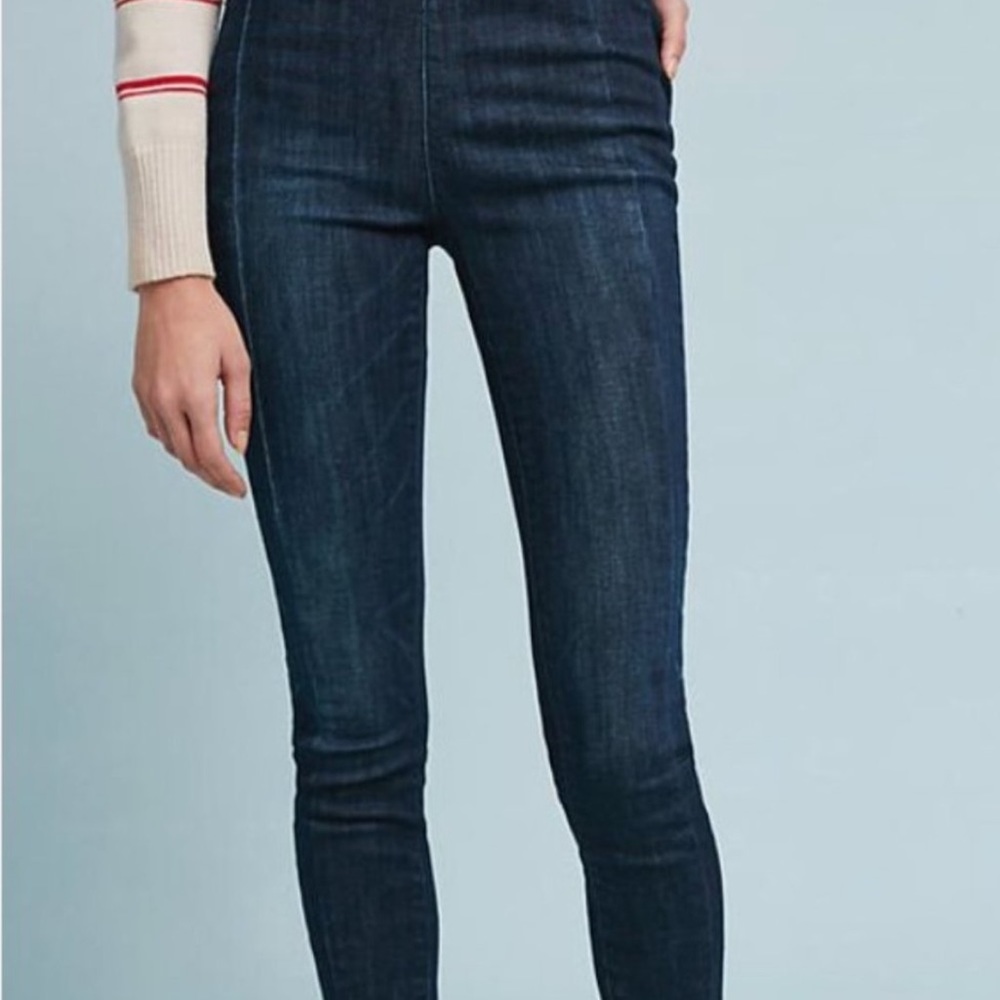 Anthropologie Pilcro and the Letterpress High-Rise Denim Legging